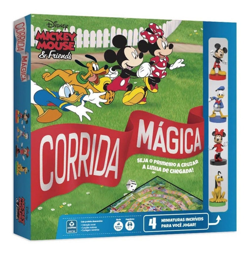 Jogo Infantil Disney Corrida Mágica Mickey E Amigos Copa